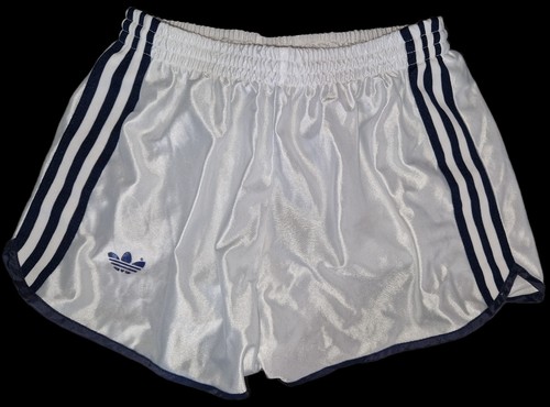 Nylon adidas shorts weiß - shorts, -weiß